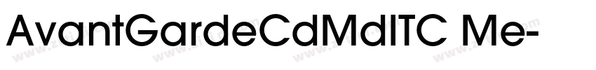 AvantGardeCdMdITC Me字体转换